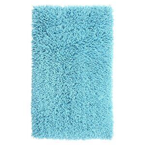 NWT Knightsbridge 220 GSF Non Skid Back Bath Rug Aqua Marine Blue 21x34